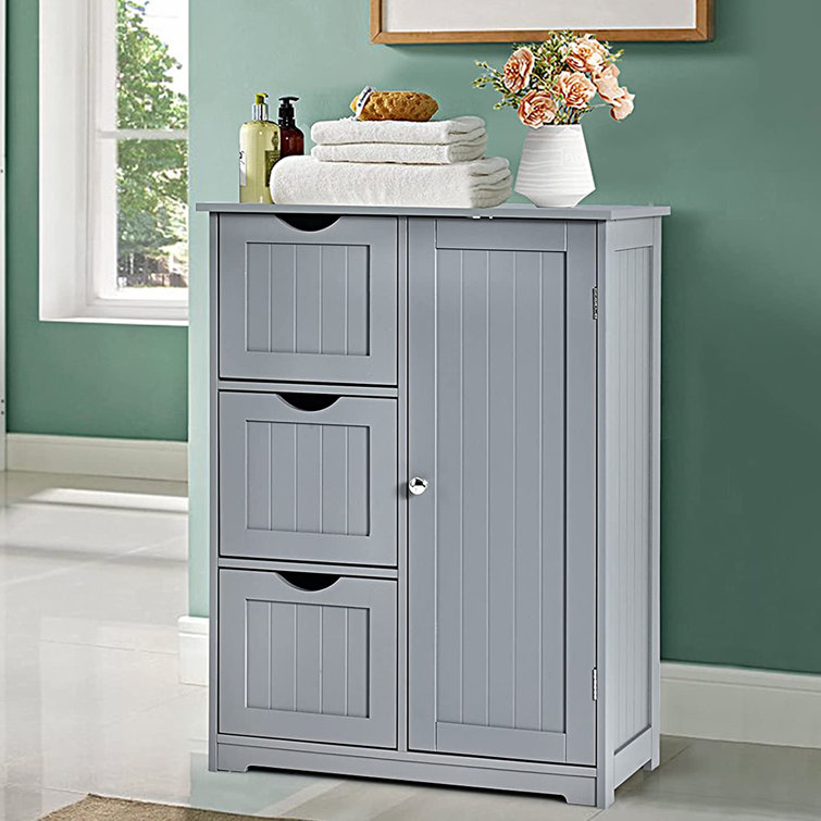 Latitude Run Ledian Freestanding Bathroom Wayfair.co.uk